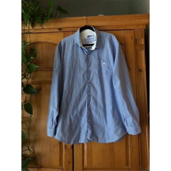 Tommy Bahamas Long Sleeve Men’s Button Down Shirt SZ XL - Picture 1 of 10